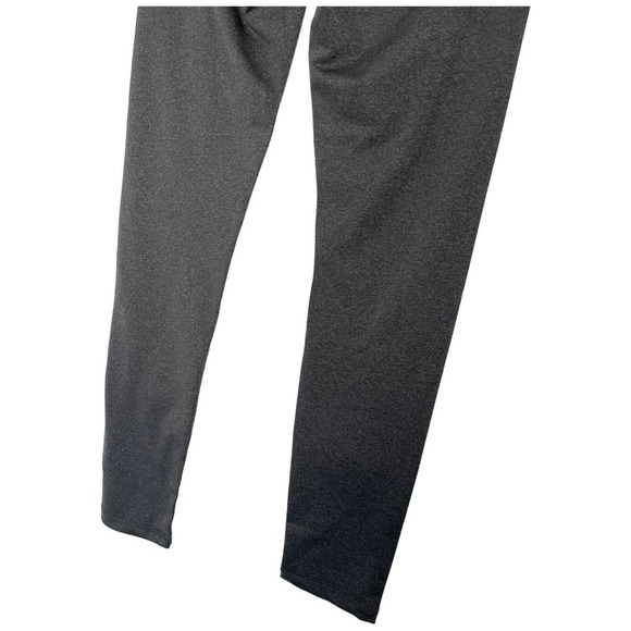 New Reebok Womens Size Small Logo Spell Out Ankle Leggings Heather Gray - Picture 7 of 13